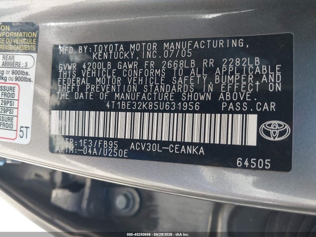 Toyota Camry Std