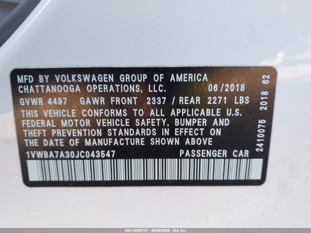 Volkswagen Passat 2.0t Se