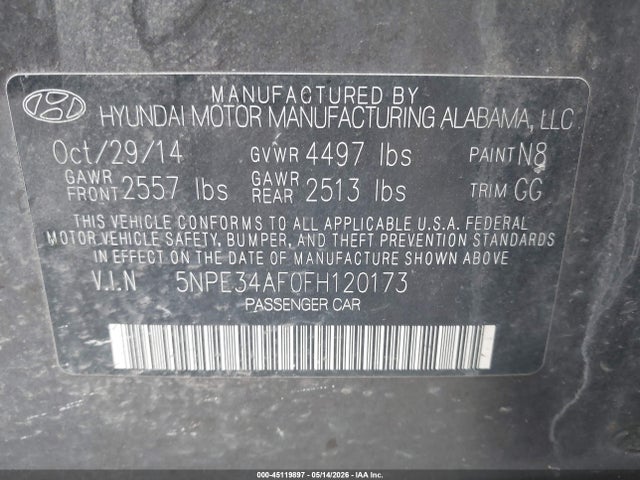 Hyundai SONATA Sport