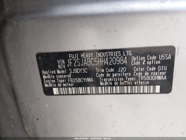 Subaru Forester 2.5i