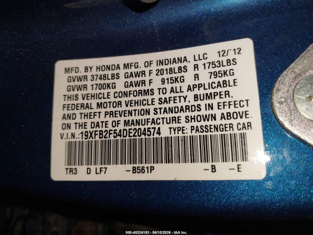 Honda Civic Lx