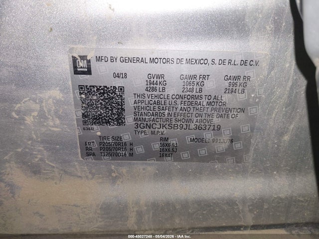 Chevrolet Trax Ls