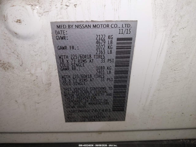 Nissan Rogue Sl