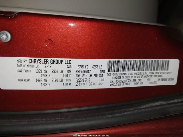 Dodge Grand Caravan Crew