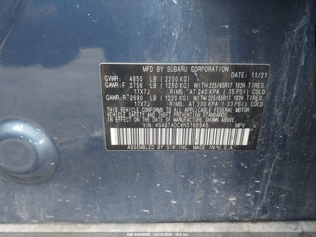 Subaru Outback Premium