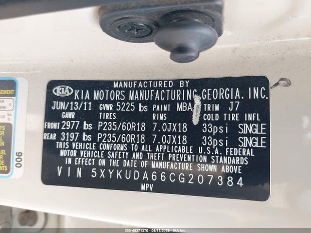 Kia Sorento Ex