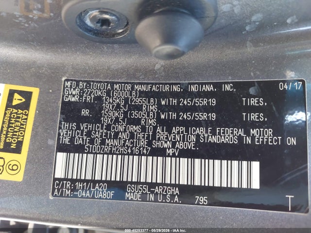 Toyota Highlander Limited