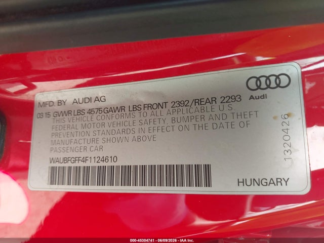 Audi A3 2.0t Premium