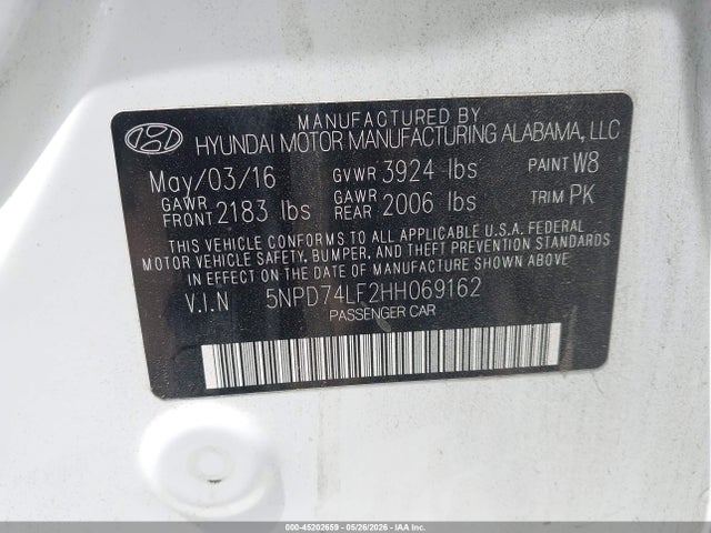 Hyundai ELANTRA Se