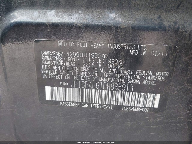 Subaru Impreza 2.0i Premium