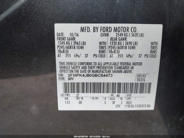 Ford Edge Sel