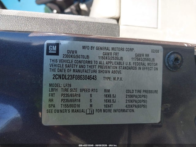 Chevrolet Equinox Ls