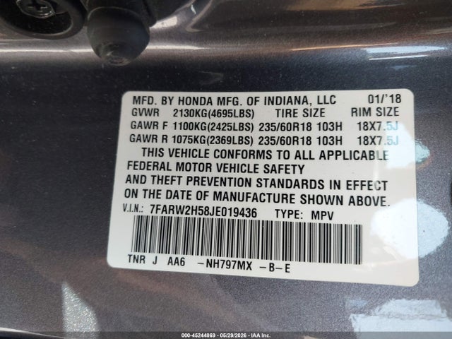 Honda CR-V Ex