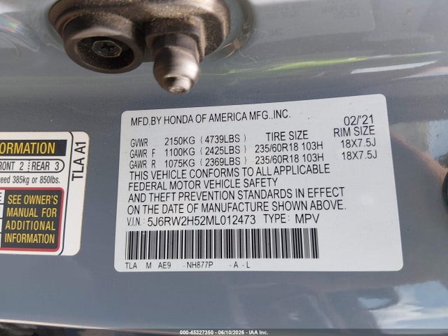 Honda CR-V Awd Ex