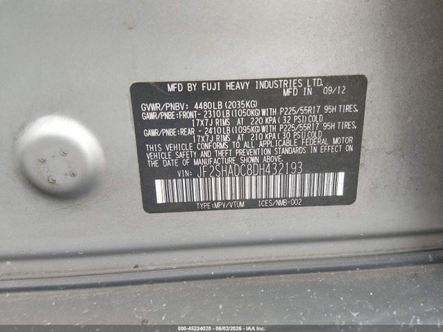 Subaru Forester 2.5x Premium