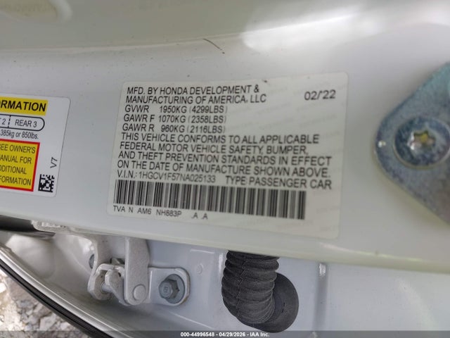 Honda Accord Ex-l