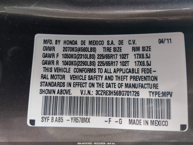 Honda CR-V Ex