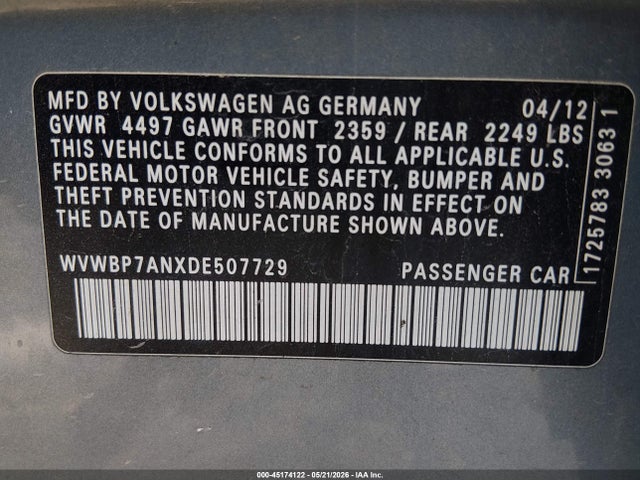 Volkswagen CC 2.0t Sport Plus