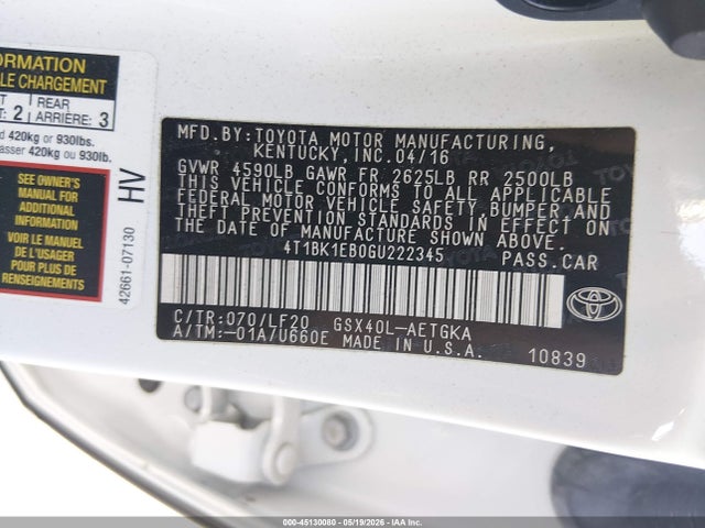Toyota Avalon Xle Premium