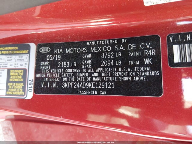 Kia Forte Lxs