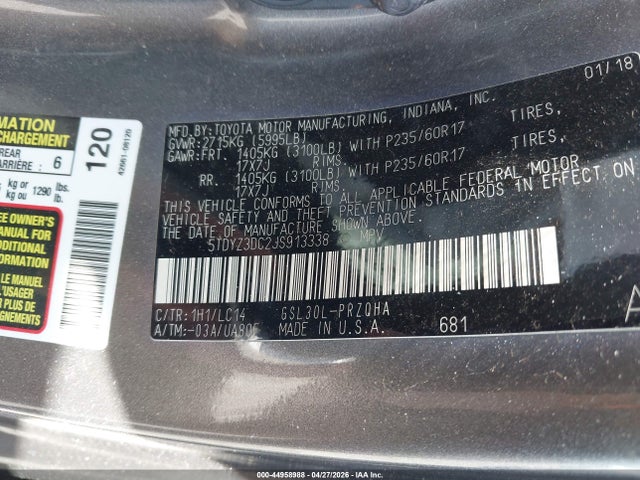 Toyota Sienna Xle 8 Passenger