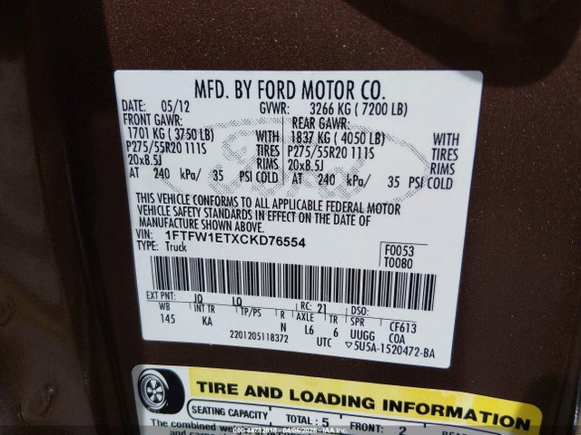 Ford F-150 King Ranch