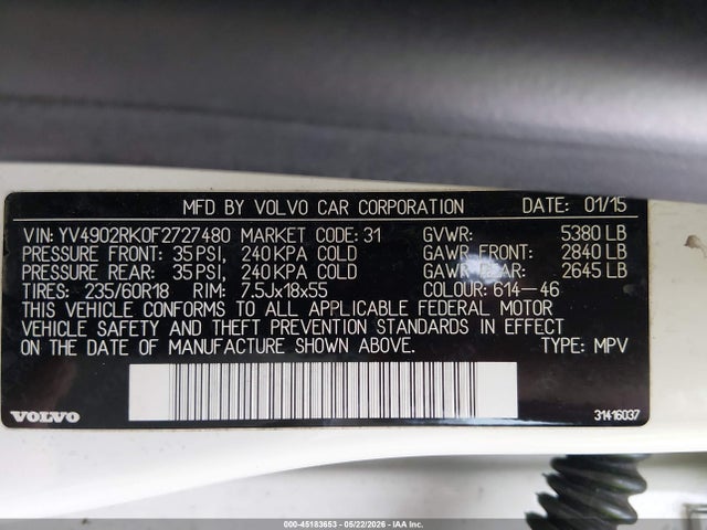 Volvo XC60 T6