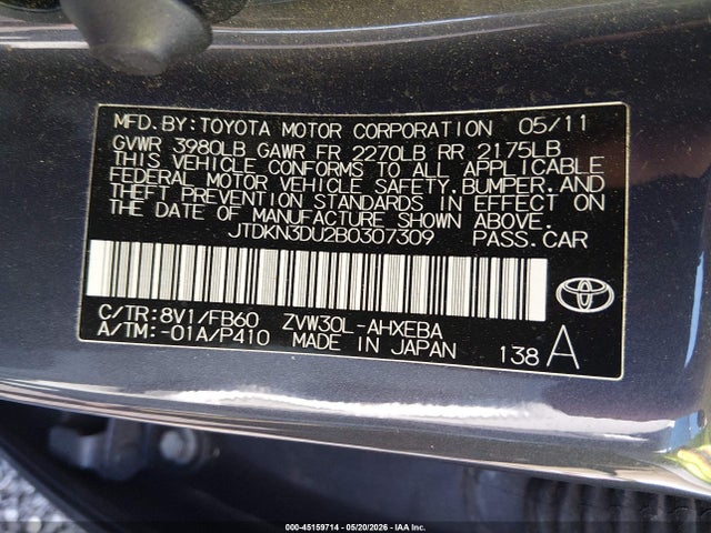 Toyota Prius Three