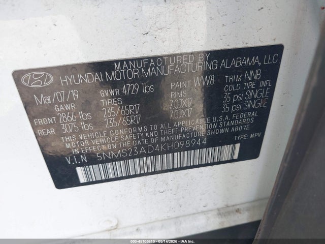 Hyundai SANTA FE Se