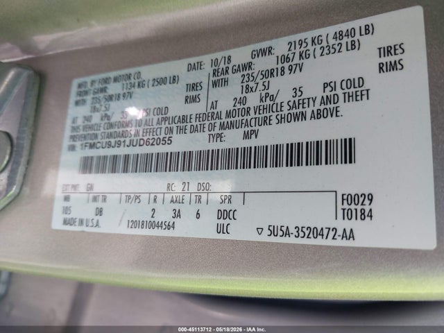 Ford Escape Titanium