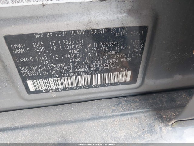 Subaru Outback 2.5i Limited