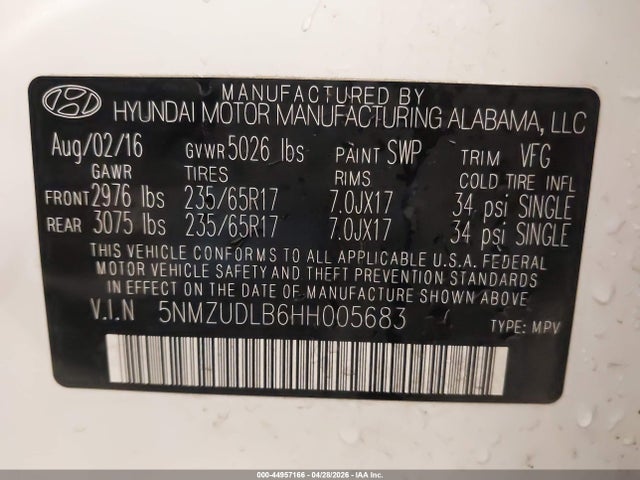 Hyundai SANTA FE 2.4l