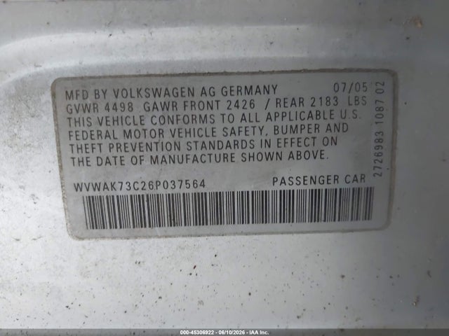 Volkswagen Passat 2.0t