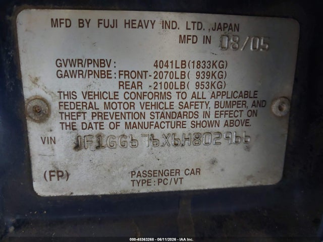 Subaru Impreza 2.5i