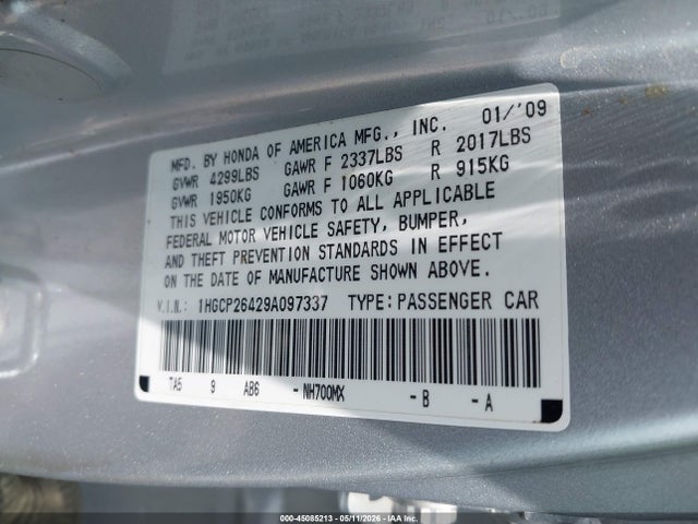 Honda Accord 2.4 Lx-p