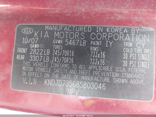 Kia Sorento Lx