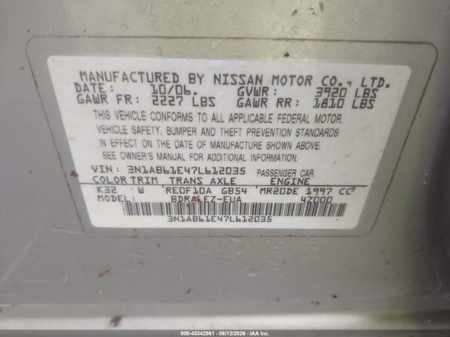 Nissan Sentra 2.0s
