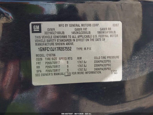 Chevrolet Tahoe Lt
