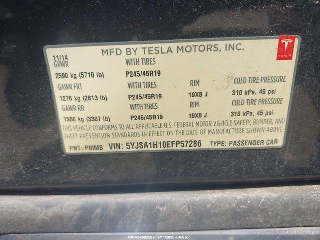 Tesla Model S P85