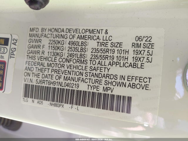 Honda CR-V Hybrid Touring