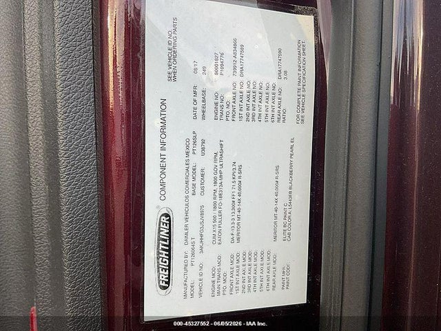 Freightliner New Cascadia 126