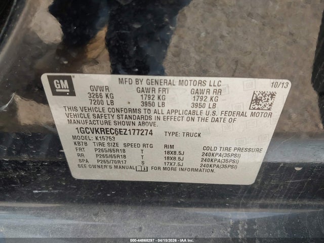 Chevrolet Silverado 1500 2lt