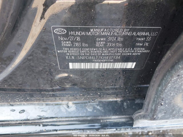 Hyundai ELANTRA Sel