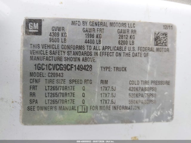 Chevrolet Silverado 2500 Work Truck