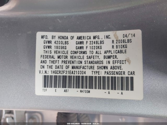 Honda Accord Lx
