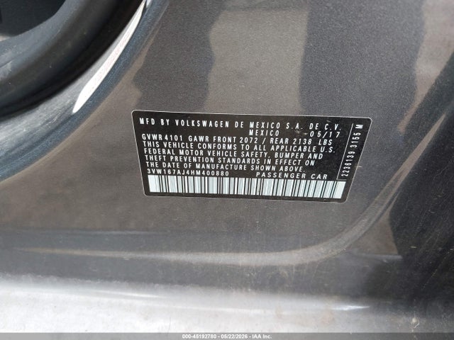 Volkswagen Jetta 1.4t S