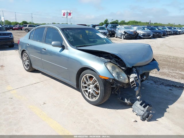 Salvage INFINITI G35 Image