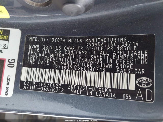 Toyota Corolla S