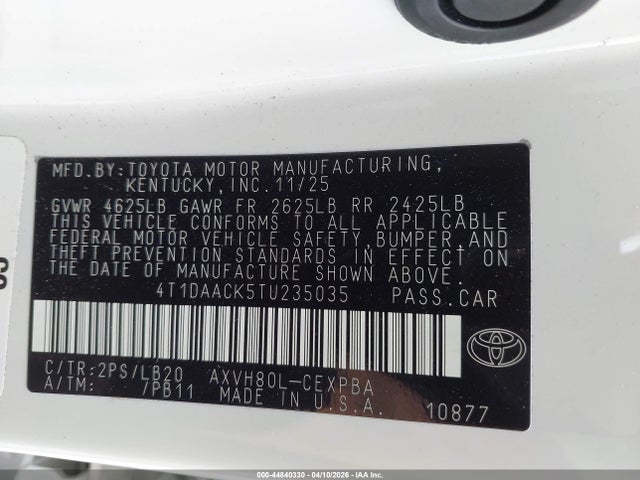 Toyota Camry Xse