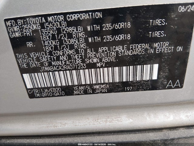 Toyota bZ4X Xle